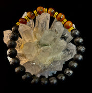 Strength & Focus Lava Stone Bracelet – Choose Your Stone