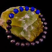 Strength & Focus Lava Stone Bracelet – Choose Your Stone