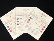 Cosmic Vibes Zodiac Bracelet ✨♈♉♊ (Comes gift boxed with free Zodiac description card.)