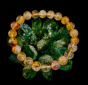Golden Healer Quartz Bracelet – 8mm Natural Crystal - Energy Healing, Alignment & Manifestation