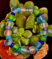 Saltwater Soul Sea Glass Bracelet 🌊💙