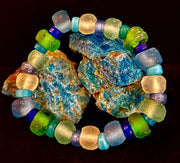 Saltwater Soul Sea Glass Bracelet 🌊💙