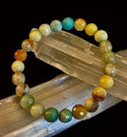 Amazonite Multifaceted Serenity Bracelet – Seafoam & Sand Collection 🌊✨ (Two amazing choices!)