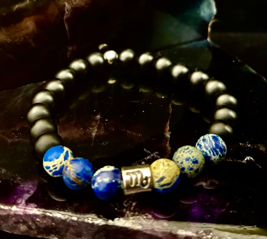 Cosmic Vibes Zodiac Bracelet ✨♈♉♊ (Comes gift boxed with free Zodiac description card.)
