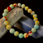 Transformation Energy Snake Skin Jasper Bracelet – 8mm Natural Gemstone