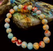 Transformation Energy Snake Skin Jasper Bracelet – 8mm Natural Gemstone