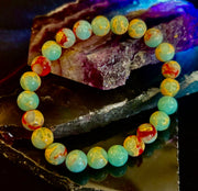 Transformation Energy Snake Skin Jasper Bracelet – 8mm Natural Gemstone
