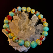 Transformation Energy Snake Skin Jasper Bracelet – 8mm Natural Gemstone