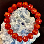 🔥 Wicked Glam Fire Energy Bracelet – Orange Howlite Power Statement 🔥