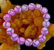 Pink Tibetan Agate Bracelet