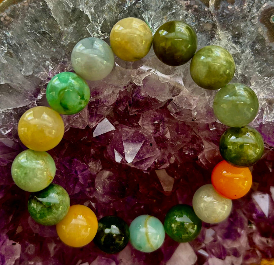 Imperial Harmony Burma Jade Bracelet (Natural Burma Jade | Limited Small Batch | Small Wrists)