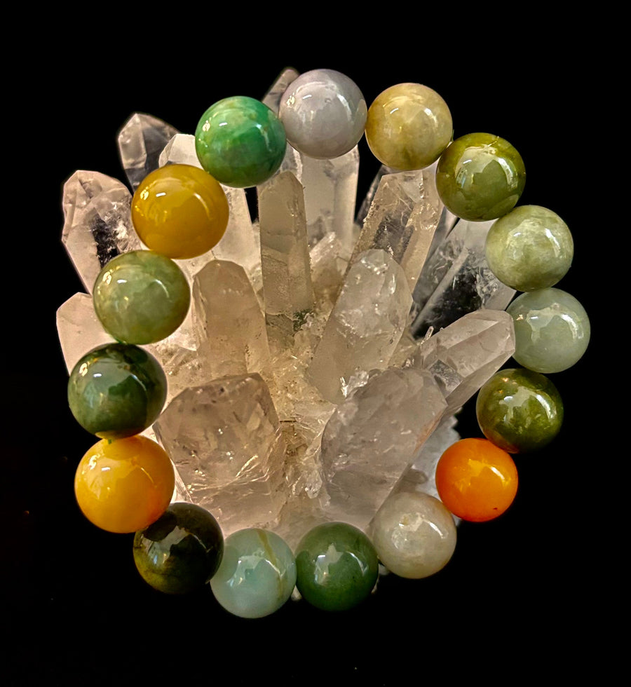 Imperial Harmony Burma Jade Bracelet (Natural Burma Jade | Limited Small Batch | Small Wrists)
