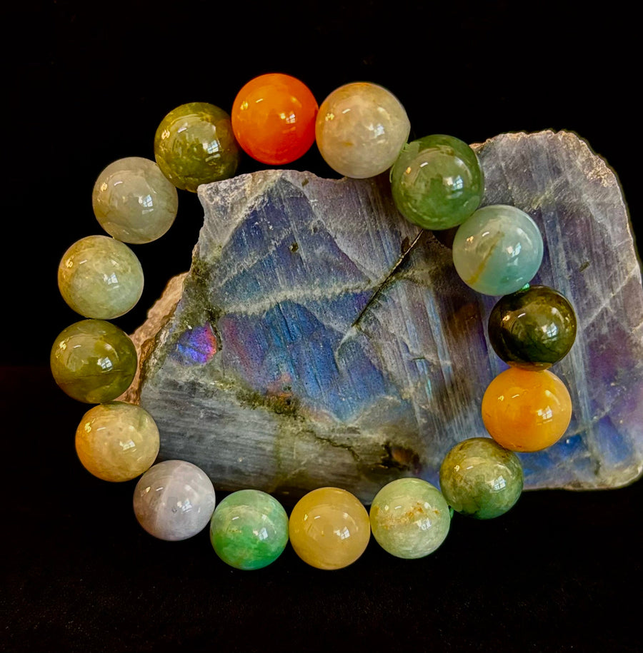 Imperial Harmony Burma Jade Bracelet (Natural Burma Jade | Limited Small Batch | Small Wrists)
