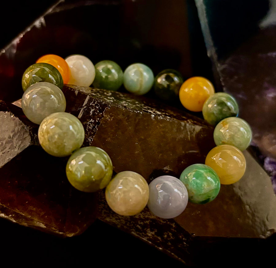 Imperial Harmony Burma Jade Bracelet (Natural Burma Jade | Limited Small Batch | Small Wrists)
