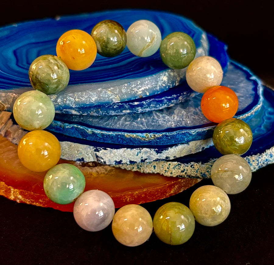 Imperial Harmony Burma Jade Bracelet (Natural Burma Jade | Limited Small Batch | Small Wrists)