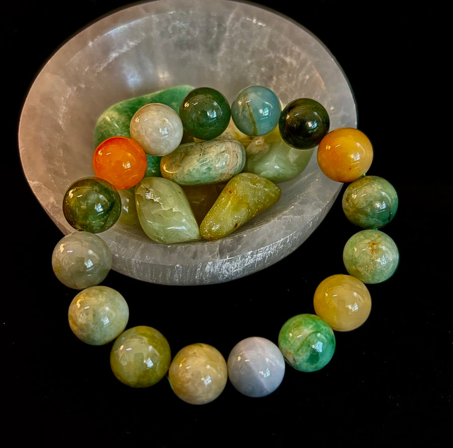 Imperial Harmony Burma Jade Bracelet (Natural Burma Jade | Limited Small Batch | Small Wrists)