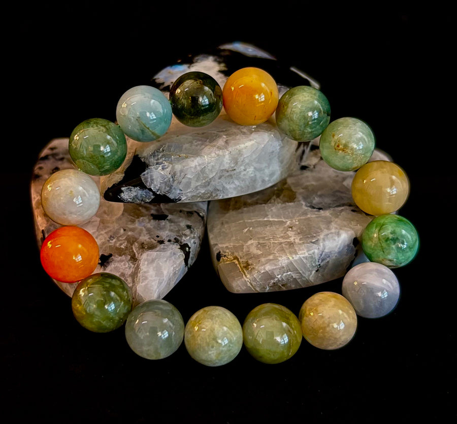 Imperial Harmony Burma Jade Bracelet (Natural Burma Jade | Limited Small Batch | Small Wrists)