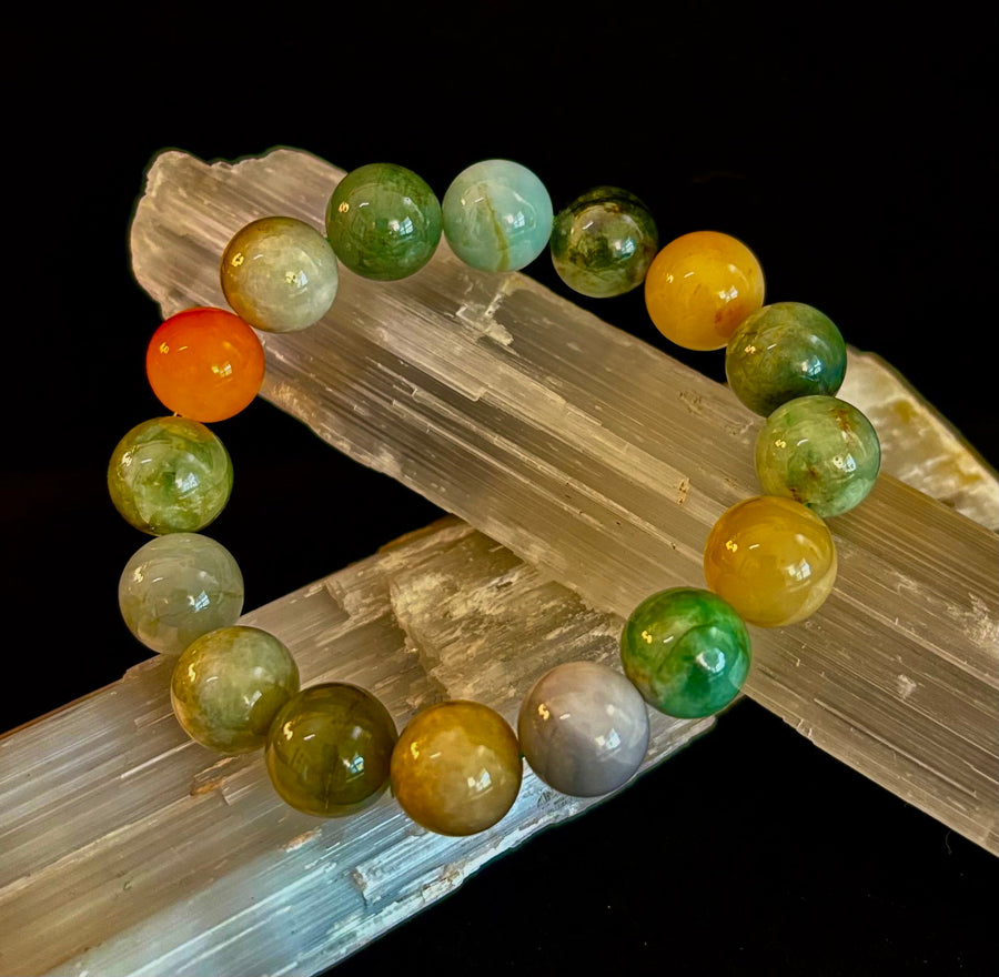 Imperial Harmony Burma Jade Bracelet (Natural Burma Jade | Limited Small Batch | Small Wrists)