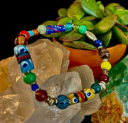 ✨ Hope Forward Uganda Trade Bead Bracelet ✨