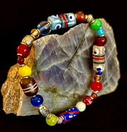 ✨ Hope Forward Uganda Trade Bead Bracelet ✨