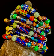 ✨ Hope Forward Uganda Trade Bead Bracelet ✨