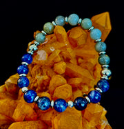 Sodalite & Labradorite Energy Bracelet – Confidence, Clarity & Protection