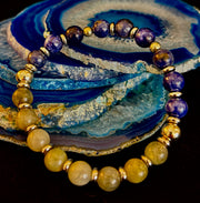 Sodalite & Labradorite Energy Bracelet – Confidence, Clarity & Protection