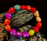 Corazón Calavera Energy Bracelet