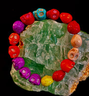 Corazón Calavera Energy Bracelet