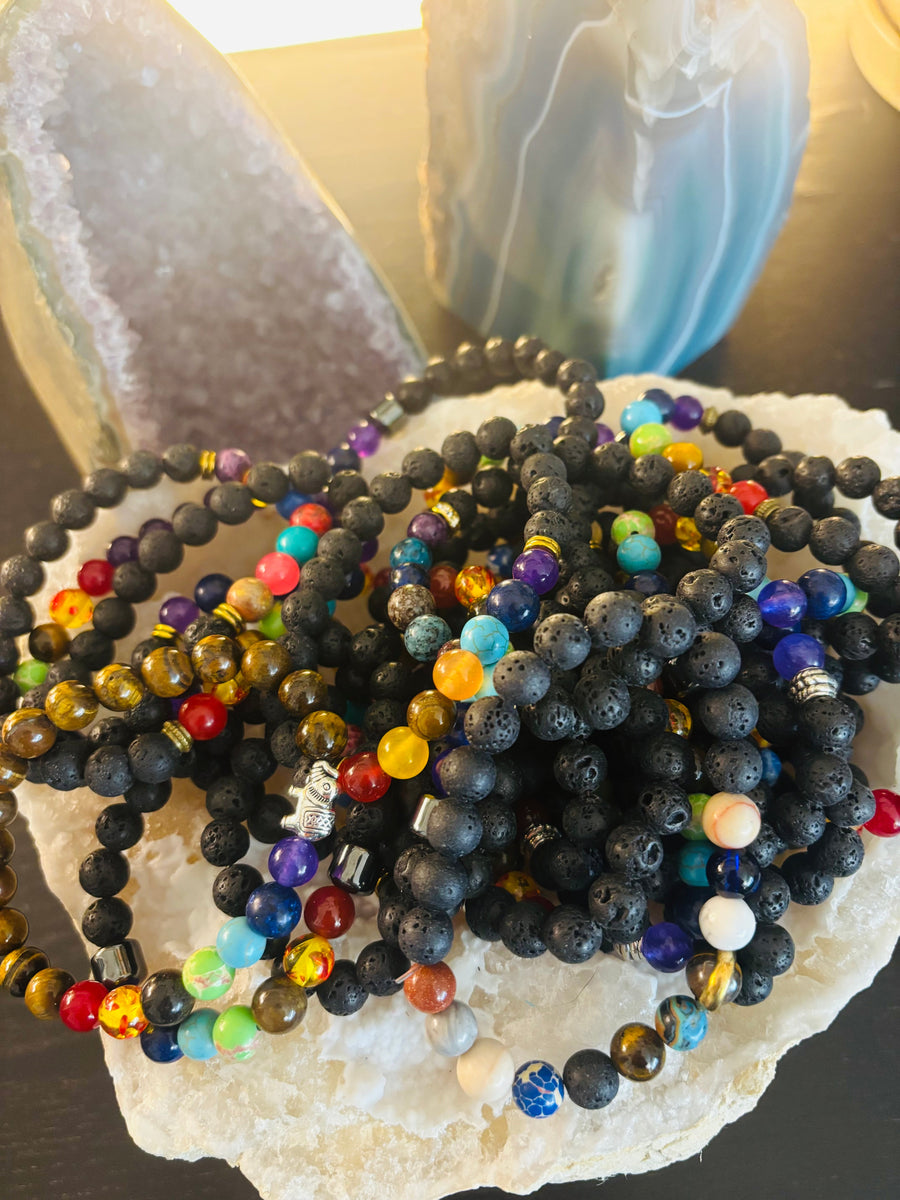 Chakra Energy Bundle – 5 Bracelet Pack