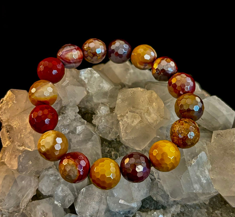 Mystic Mookaite Glam Energy Bracelet (For smaller wrists, available in 3 bead sizes!)