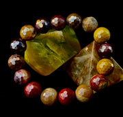 Mystic Mookaite Glam Energy Bracelet (For smaller wrists, available in 3 bead sizes!)