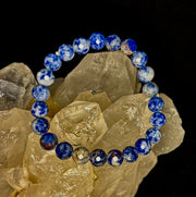 Ocean Stone Blue Spot Jasper Bracelet