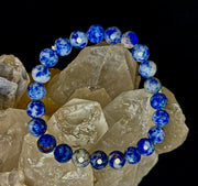 Ocean Stone Blue Spot Jasper Bracelet