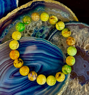 Verdant Soul – Chrysocolla Bracelet (Smaller Wrists)