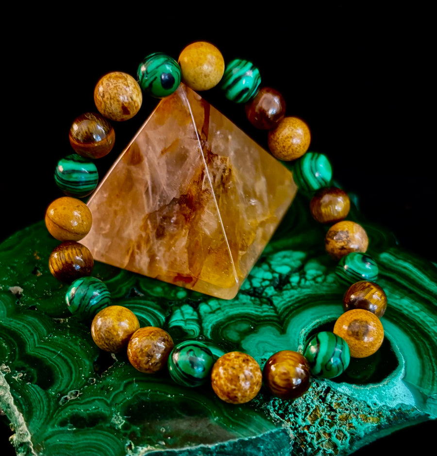 Earth & Empire – Mixed Gemstone Bracelet