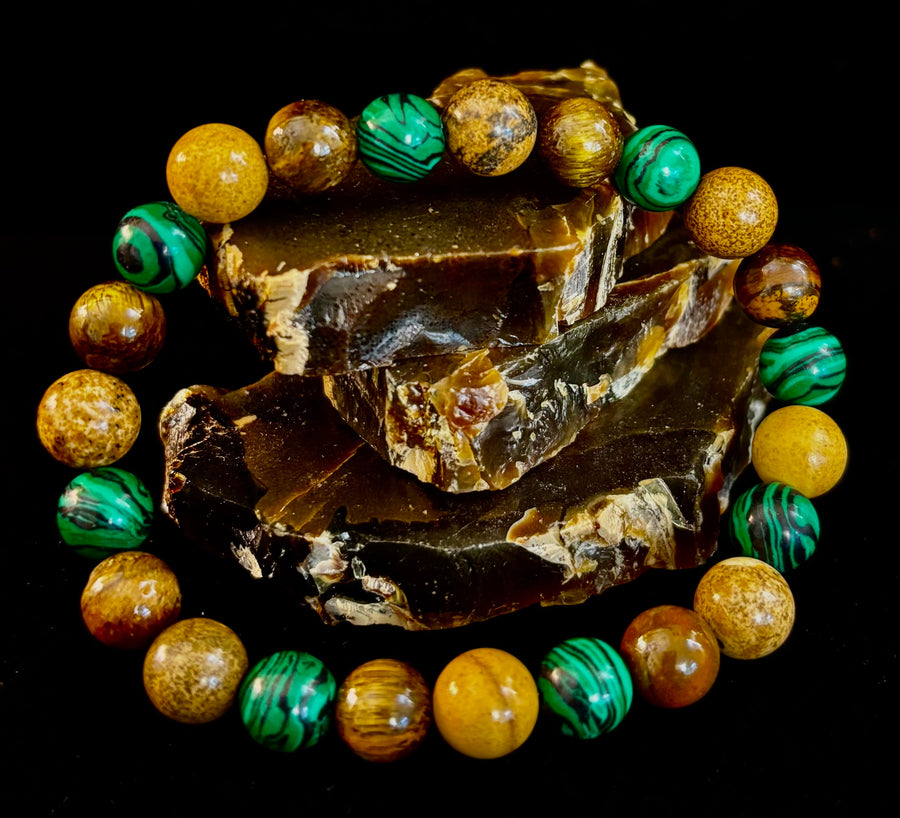 Earth & Empire – Mixed Gemstone Bracelet