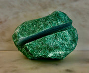 Natural Crystal Card Holder - Raw Crystal Business Card or Card Display (Various Stone Choices)