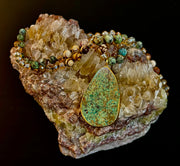 Desert Oasis Jade Statement Necklace