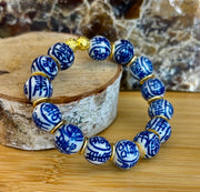 Blue Willow Chinoiserie Bracelet