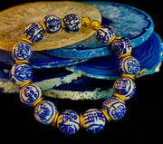 Blue Willow Chinoiserie Bracelet
