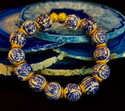 Blue Willow Chinoiserie Bracelet