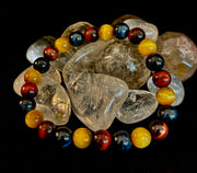 Triple Power Tiger Eye Bracelet