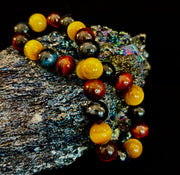 Triple Power Tiger Eye Bracelet