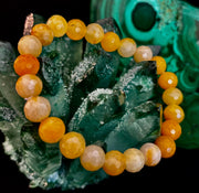 Golden Glow Peach Aventurine Bracelet