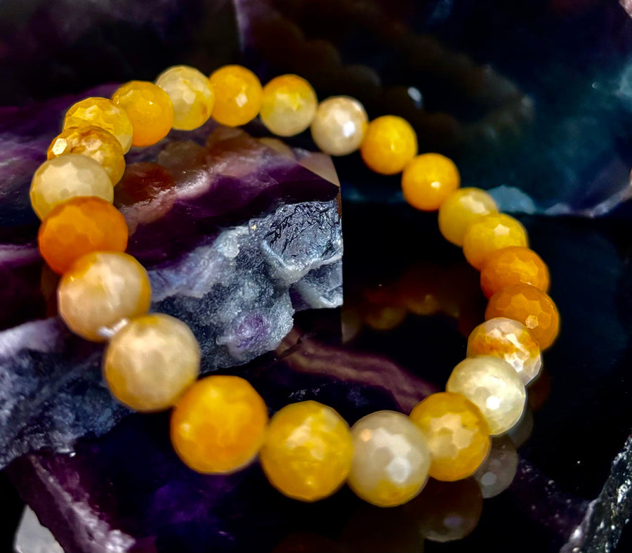Golden Glow Peach Aventurine Bracelet