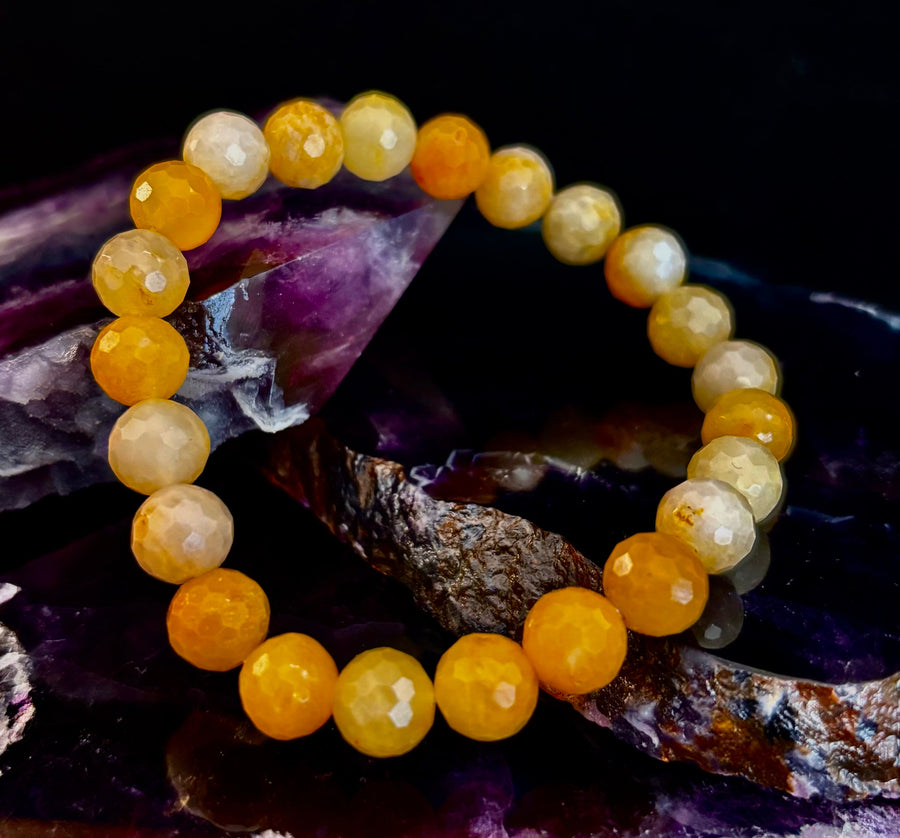 Golden Glow Peach Aventurine Bracelet