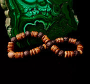 Rooted Journey Wooden Bracelet (8" for Large Wrists)
