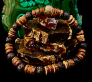 Rooted Journey Wooden Bracelet (8" for Large Wrists)