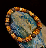 Rooted Journey Wooden Bracelet (8" for Large Wrists)